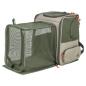 Preview: Rugzak Rocco Beige / Olijfgroen 40 x 30 x 42 cm Trixie